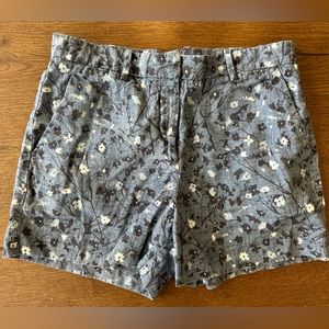 Gap chambray shorts size 6